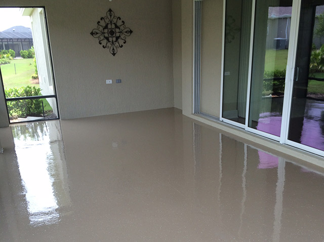 k and m coatings porch partial chip coating
